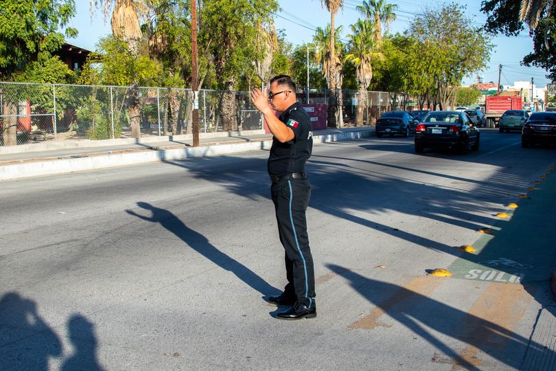 Despliegue de seguridad vial para el ciclo escolar 2024-2025 en La Paz