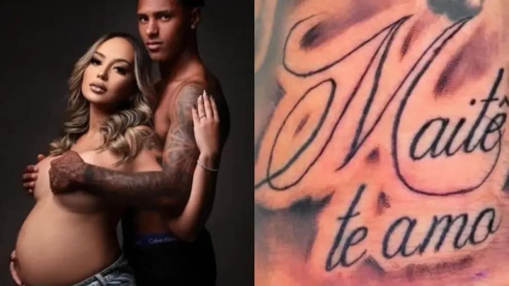 Former Real Madrid player tattoos his baby's name but discovers she is not his child