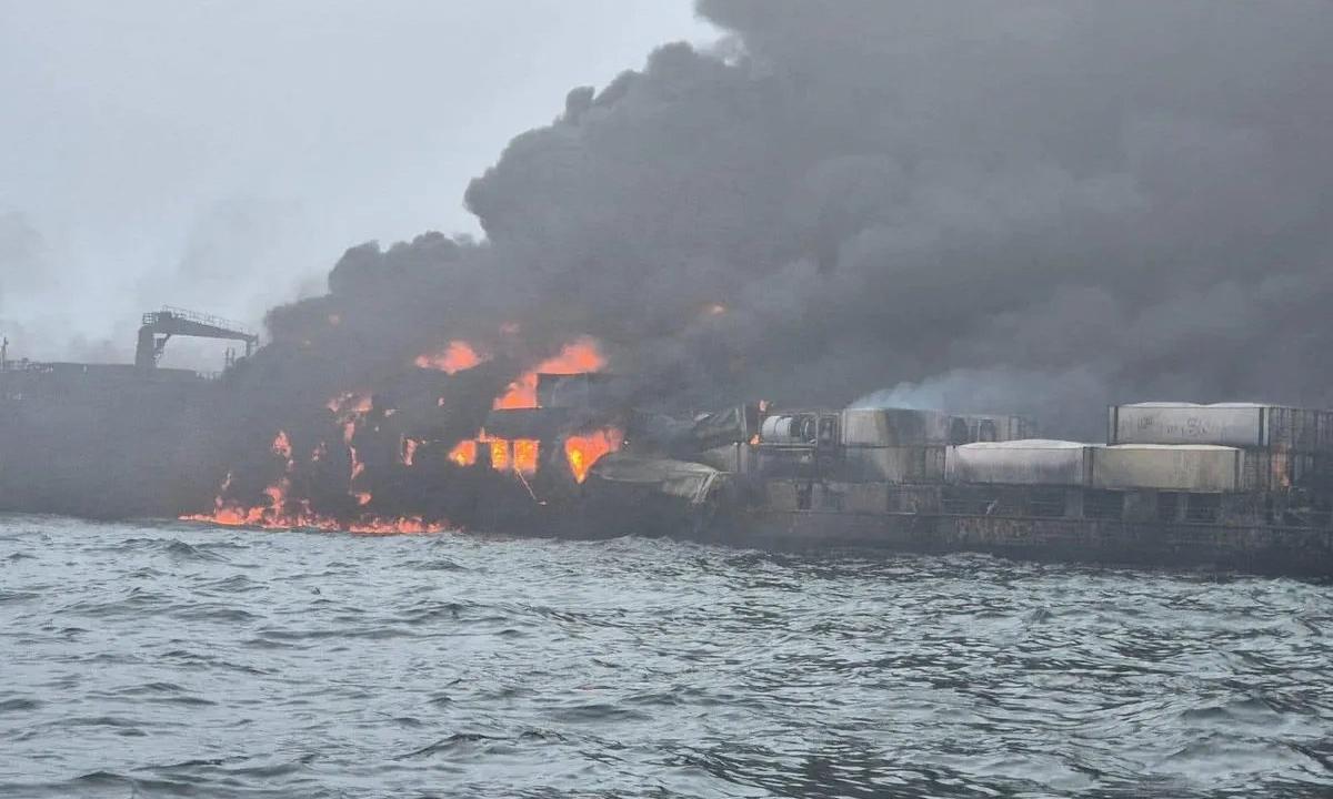 Chocan buques petrolero y pesquero en el mar del Norte; deja al menos 32 heridos