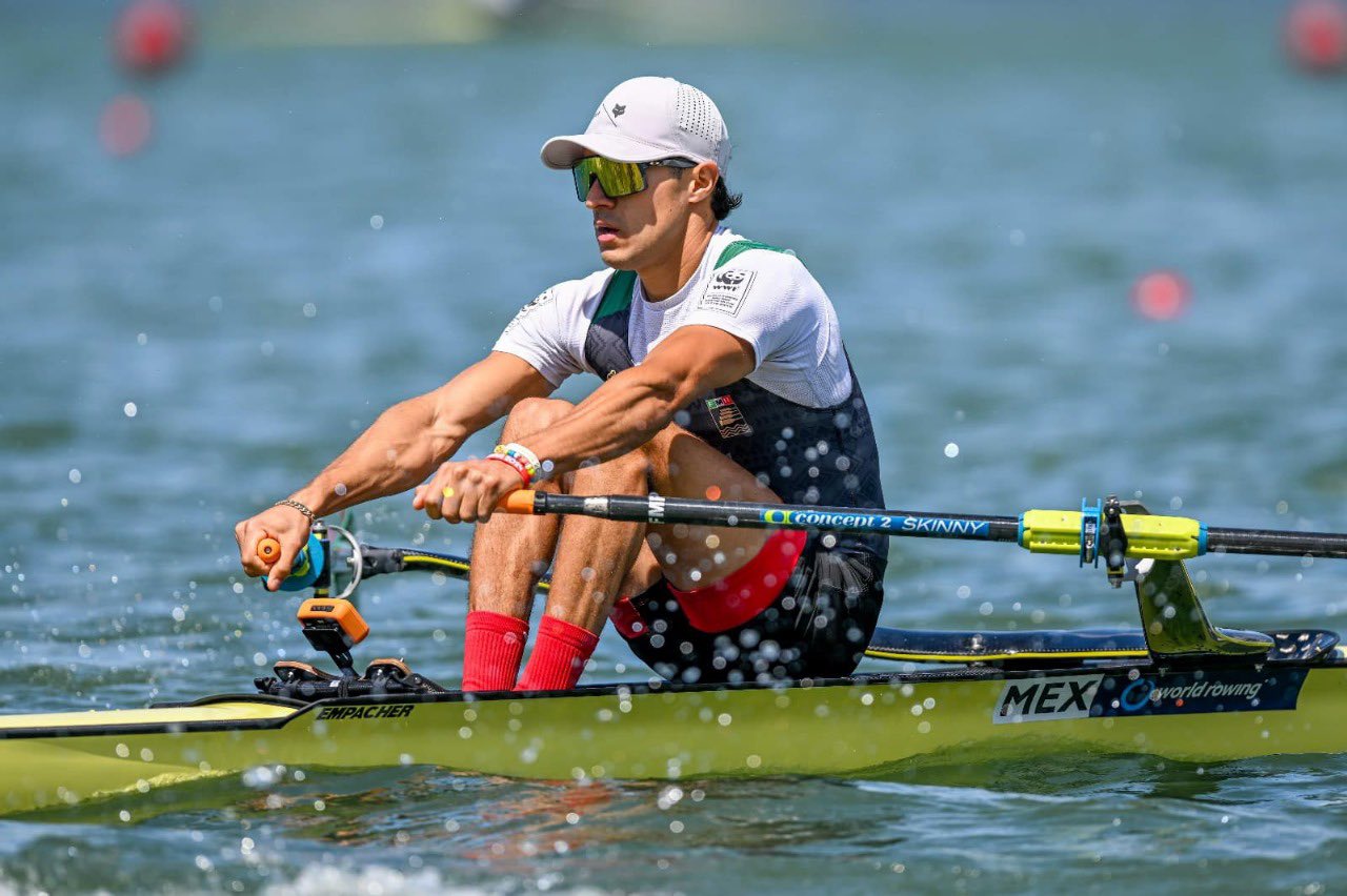 Avanza Alexis López, de San Felipe, a la final en el Campeonato Mundial de Remo