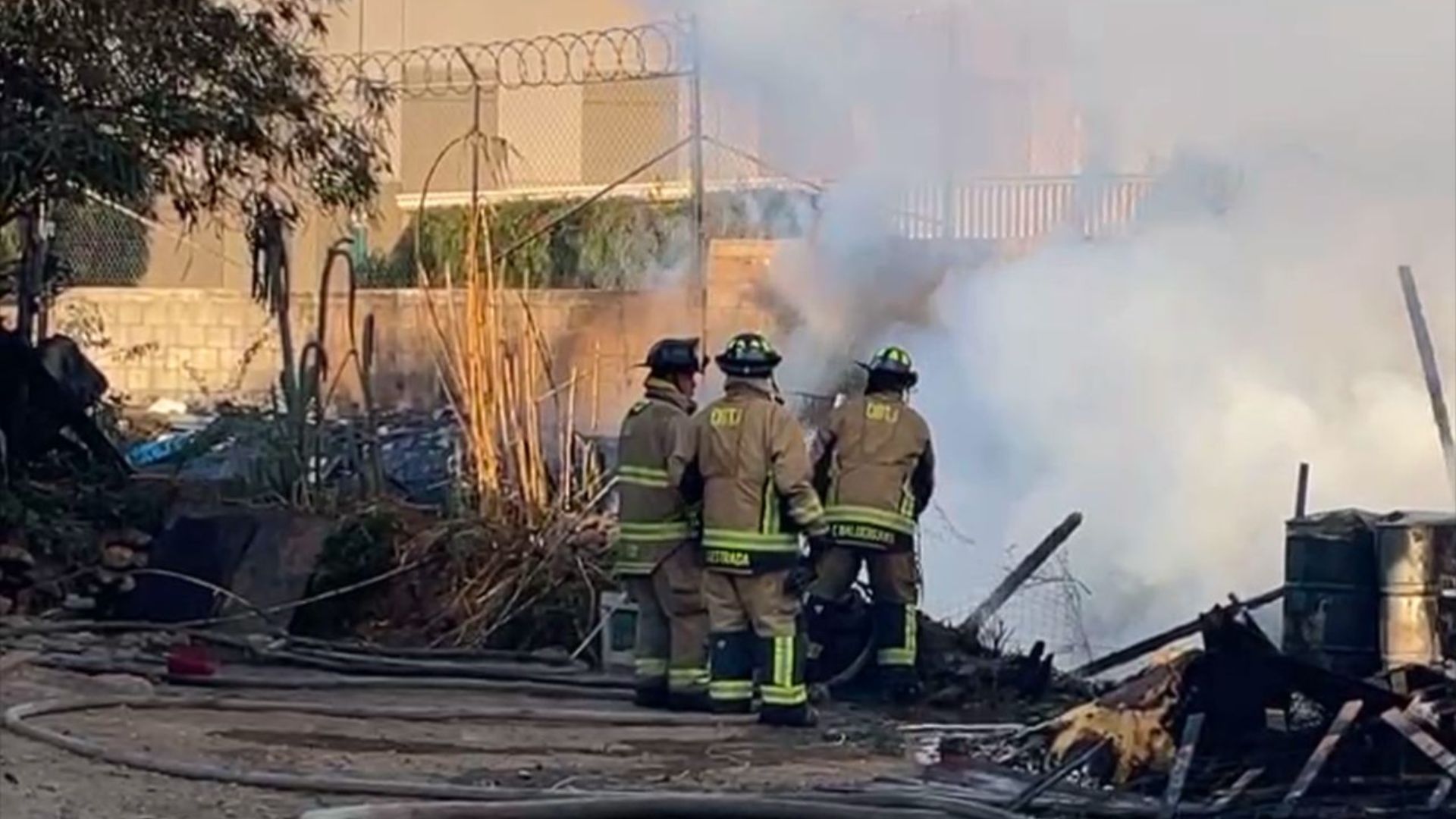 Incendio consume seis casas en Residencial Vista Alamar