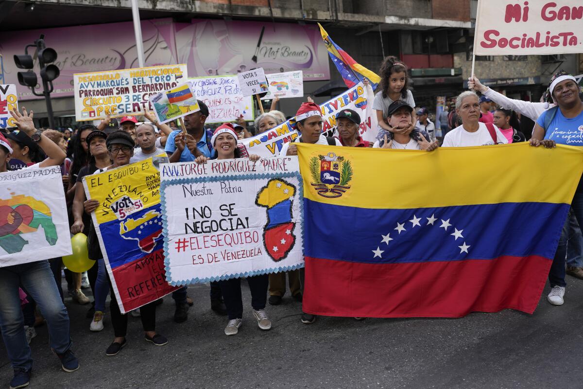 El polémico referendo venezolano por territorio guyanés