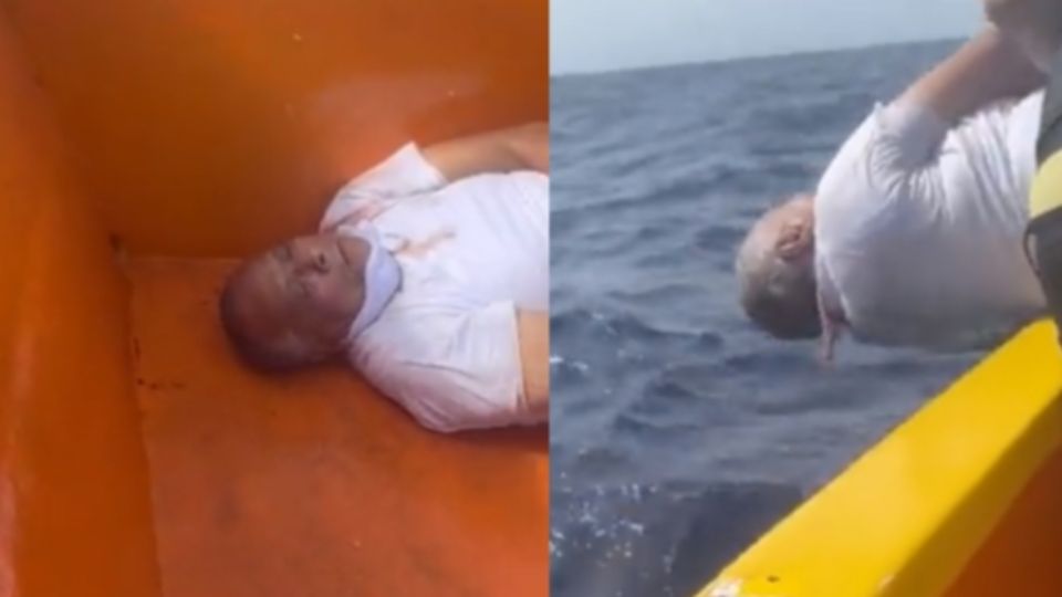 [VIDEO] Cartel mexicano arroja al mar a un líder criminal de Venezuela