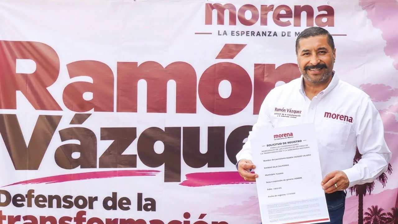 Busca Ramón Vázquez la coordinación municipal de Morena en Tijuana