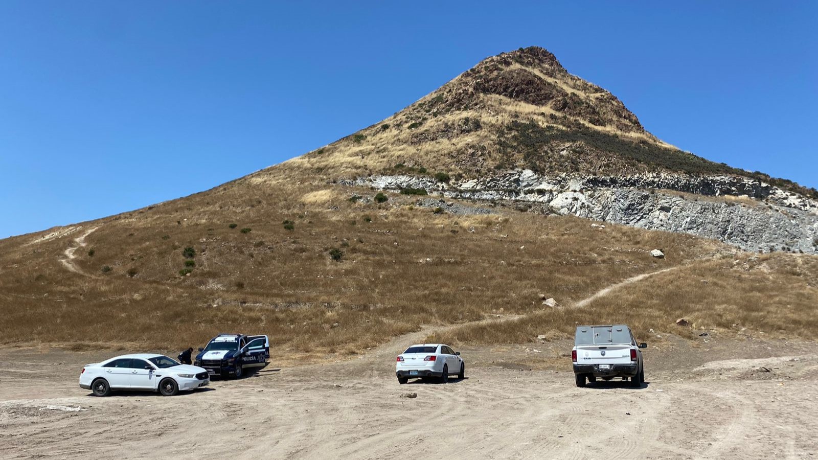 Encuentran restos en descomposición en el cerro de Las Abejas IFOTO: Jesús Aguilar