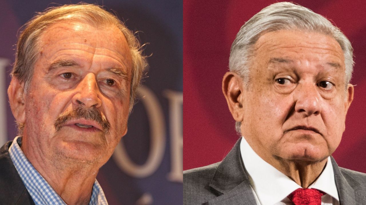 AMLO acusa a Fox de mentir por atribuirse el programa de pensión a adultos mayores