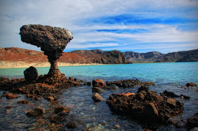 La playa más bonita de Baja California Sur perdió popularidad nativa