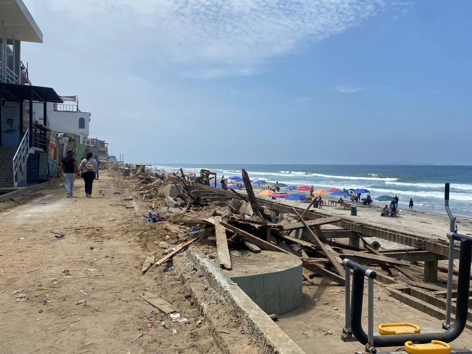 Continúa clausurado Malecón de Playas de Tijuana