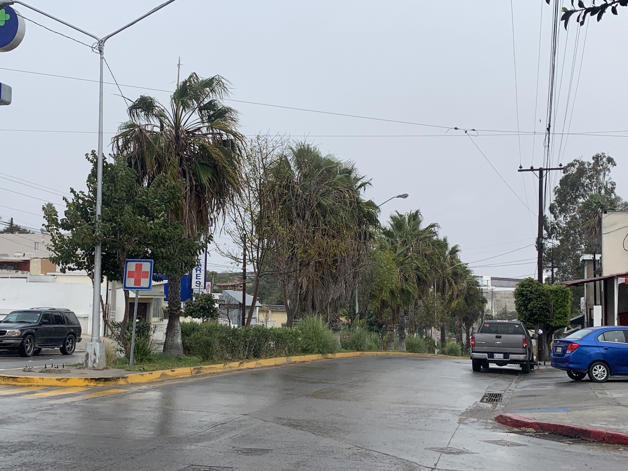 Comienza a llover en Tijuana