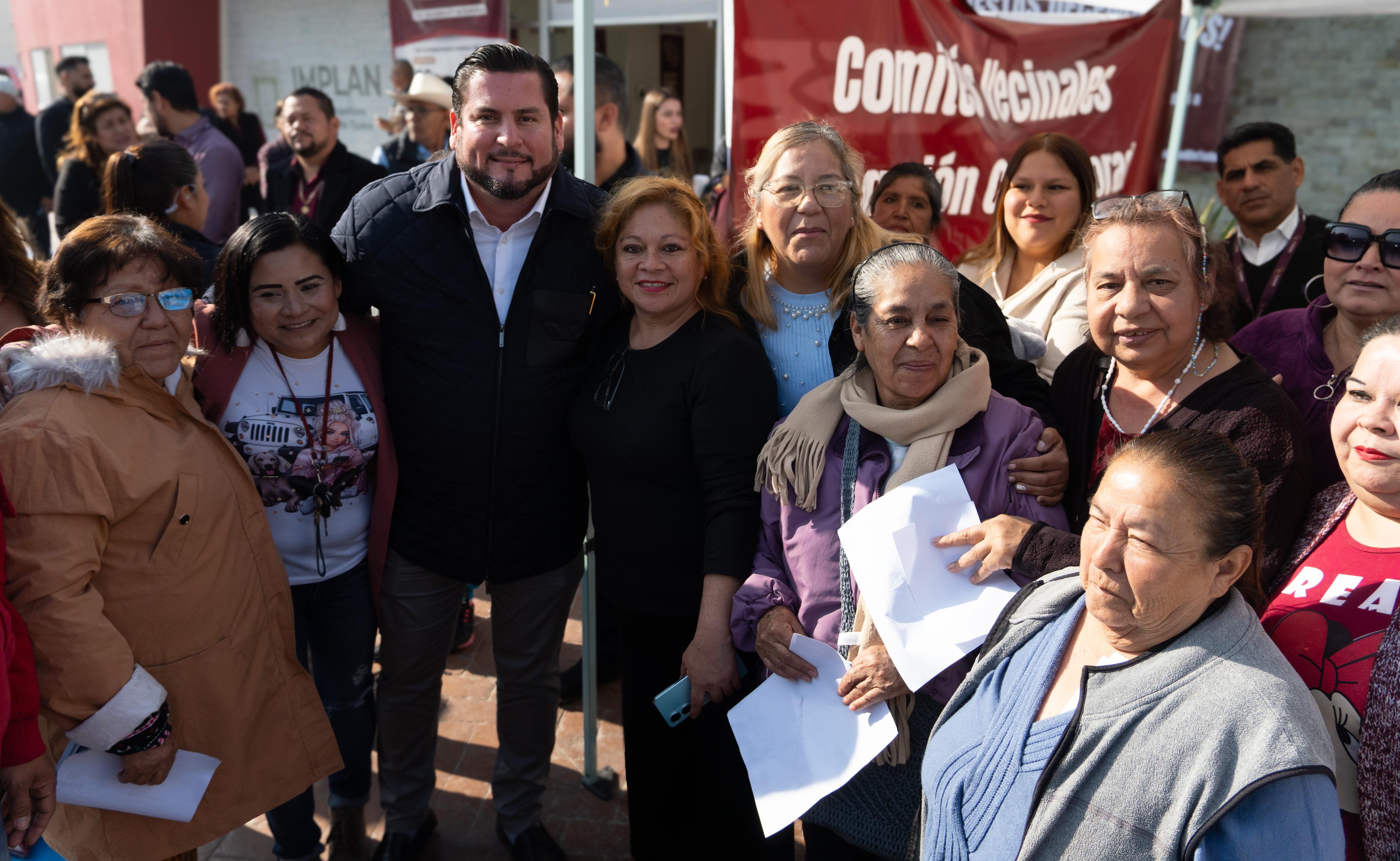 Visita Ismael Burgueño la Del. Cerro Colorado como parte del programa “Miércoles de Delegación”