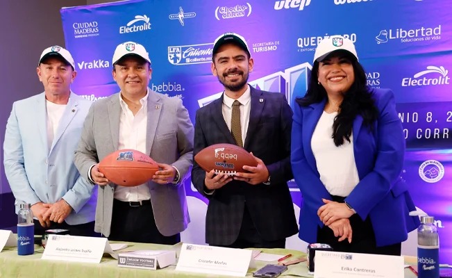 Se prepara Querétaro para el Tazón México de la Liga de Futbol Americano