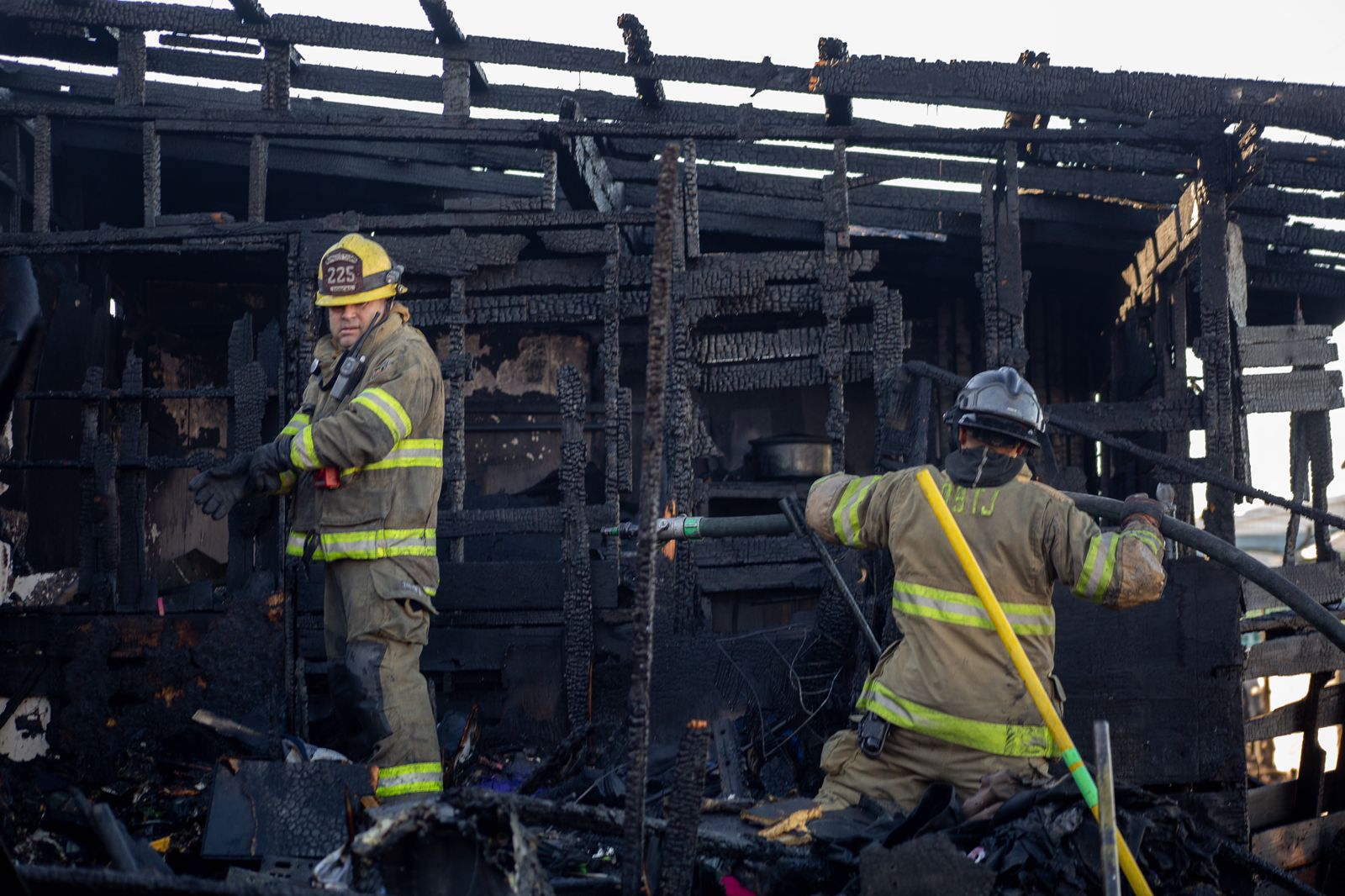 [VIDEO+GALERIA] Incendio consume viviendas en la colonia Obrera