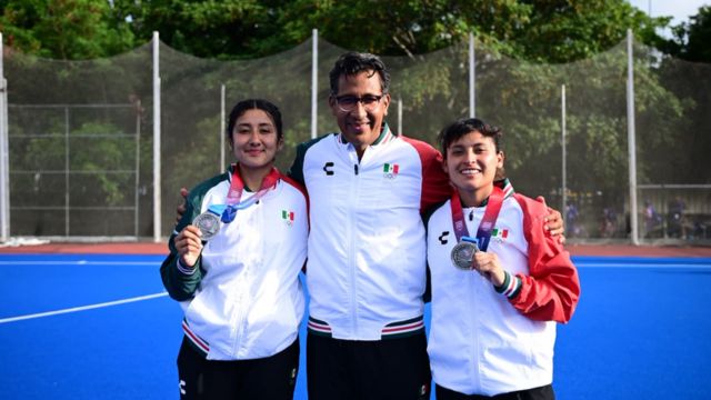 Con participación de Baja California, México conquista la plata en hockey en los JCC 2026