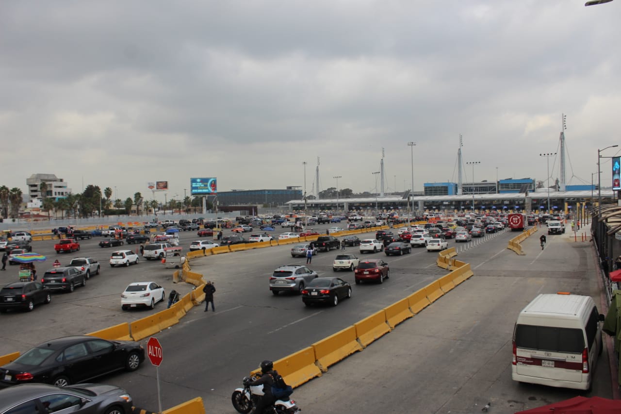 El tiempo de espera en garitas de Tijuana