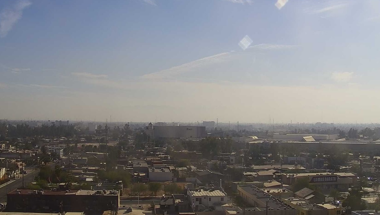 Amanece Mexicali con niveles críticos de contaminación