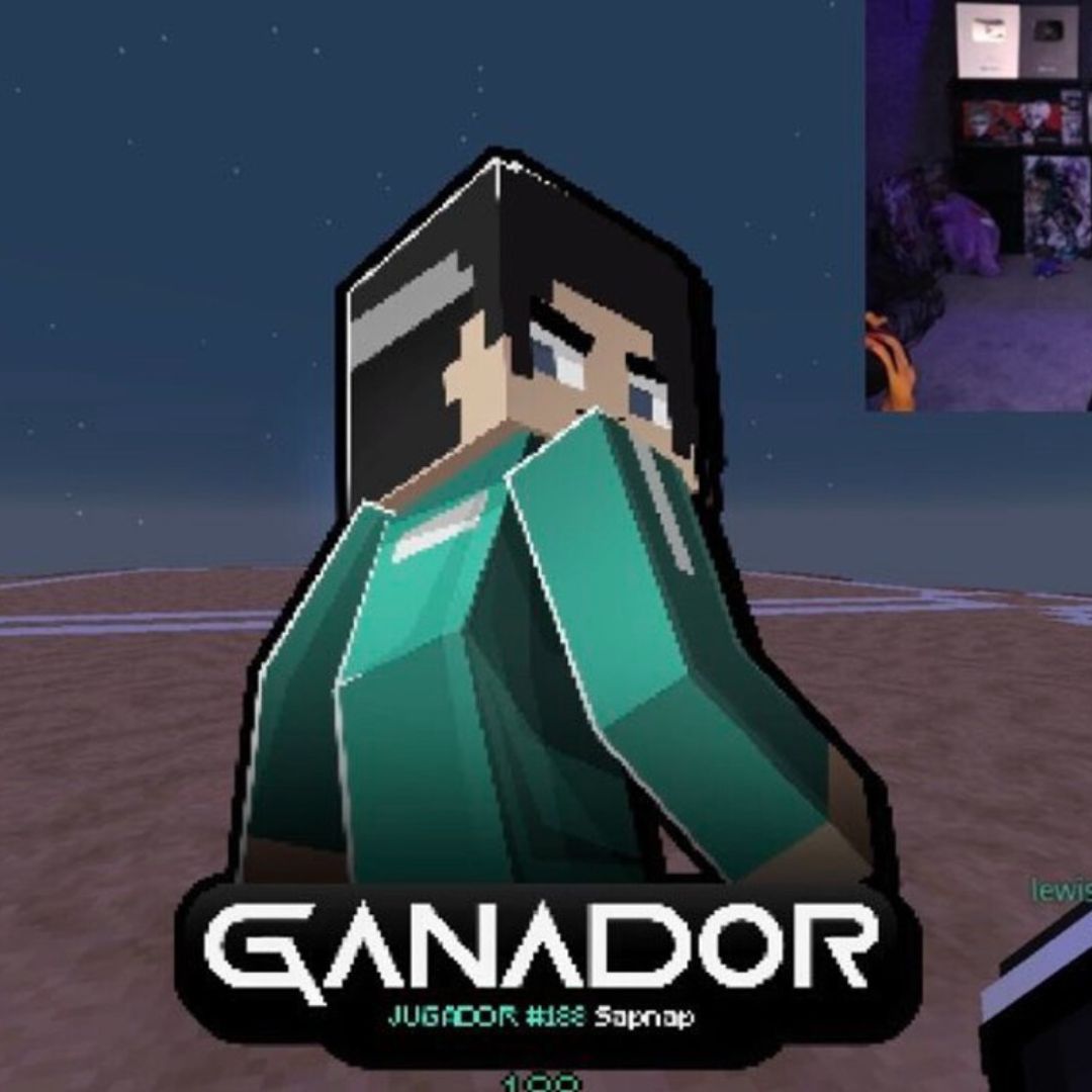 Sapnap gana los Squidcraftgame 2 y se lleva 100.000 dólares I FOTO: WEB