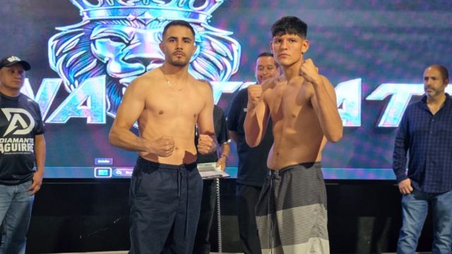 Todo listo para la velada de boxeo en la Arena Tecate
