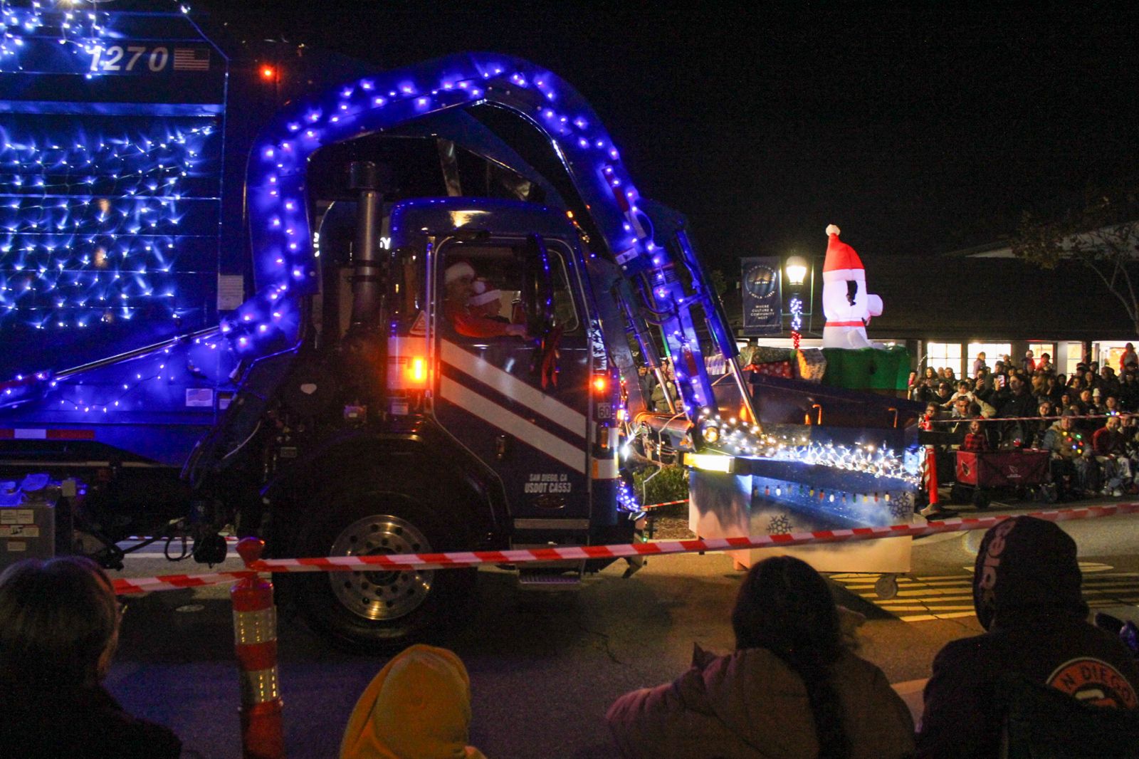 Christmas Parade in Chula Vista, California