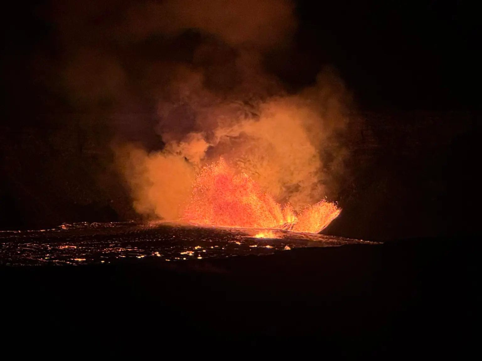 El volcán Kilauea hace erupción: Hawái