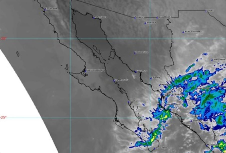 Se esperan cielos nublados en Baja California Sur