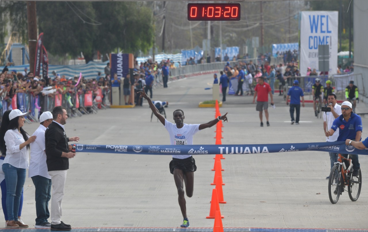 Todo listo para el Medio Maratón Internacional de Tijuana