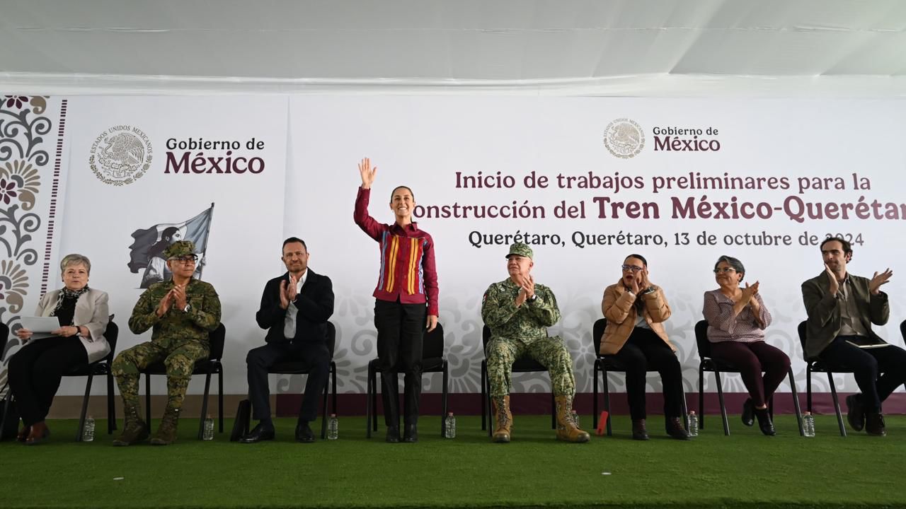 Inicia construcción del Tren México-Querétaro para desarrollo estatal