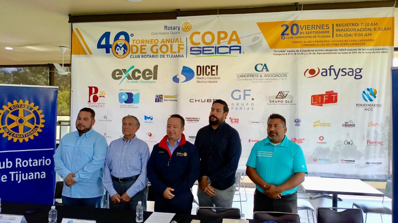 Esperan casa llena en torneo de golf organizado por Rotarios que es con causa