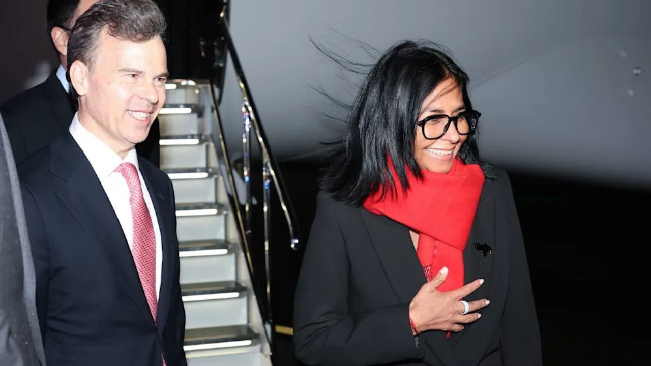 Delcy Rodríguez llega a Nueva York para Asamblea de la ONU y reunión con Trump