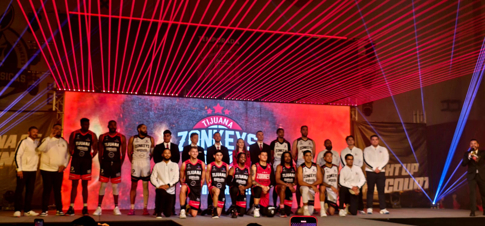 Tijuana Zonkeys presenta equipo y nueva indumentaria para la temporada 2025 de CIBACOPA