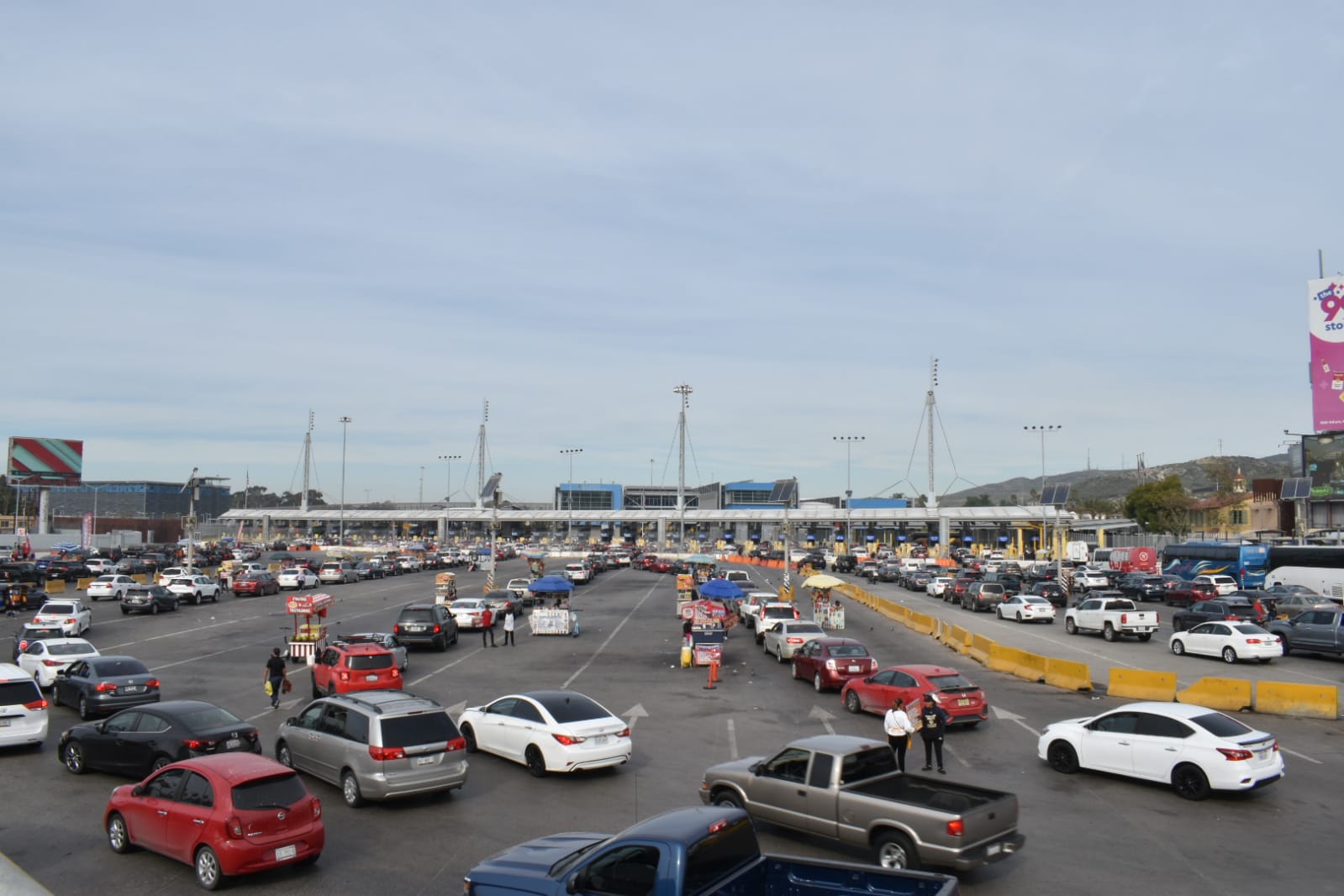 El tiempo de espera en garitas de Tijuana