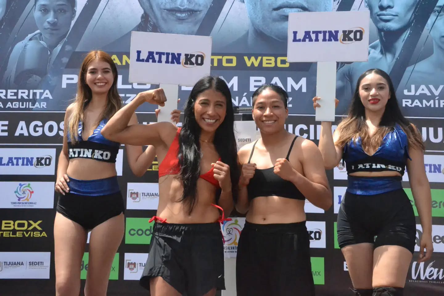 Kenia Enríquez libra la báscula y está lista para defender su reinado en Tijuana