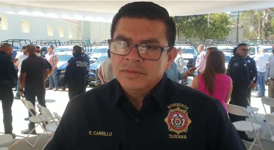 Rafael Carrillo Venegas, director de Bomberos.