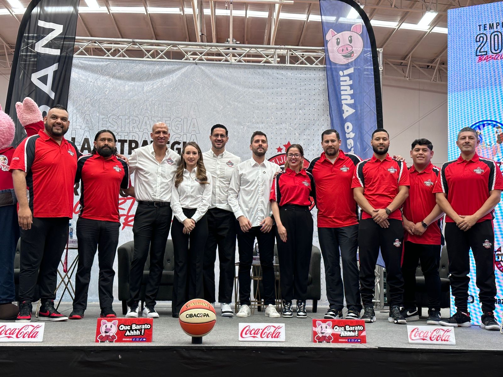 Presenta Tijuana Zonkeys Cuerpo Técnico para Temporada 2024