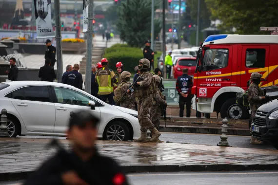 El ataque ocurrió a unos 400 metros del edificio del parlamento IFOTO: Ali Unal/AP Photo