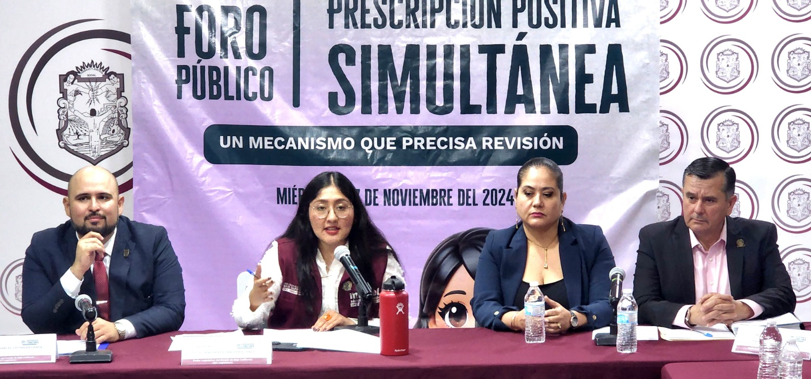 Realiza Congreso de BC foro público “Prescripción Positiva Simultánea”