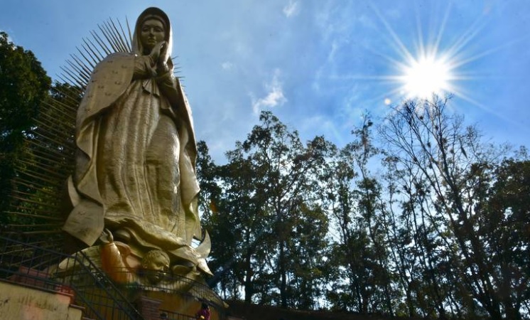 ¿Sabes en dónde se encuentra la Virgen de Guadalupe más grande del mundo?