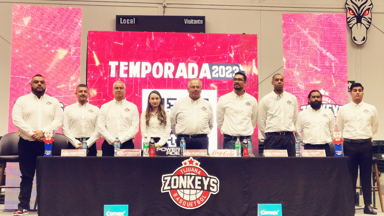 Tijuana Zonkeys y su nuevo Cuerpo Técnico para la Temporada 2023