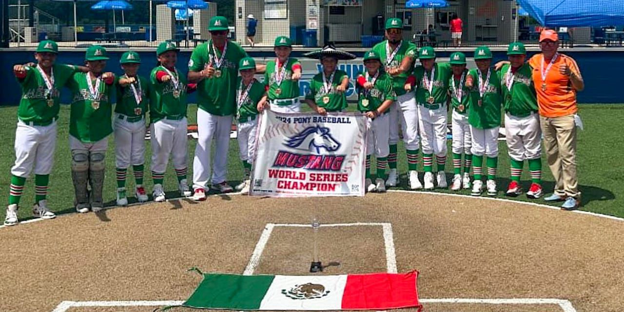 Tijuana se corona invicto en el Mundial de la Mustang World Series Baseball