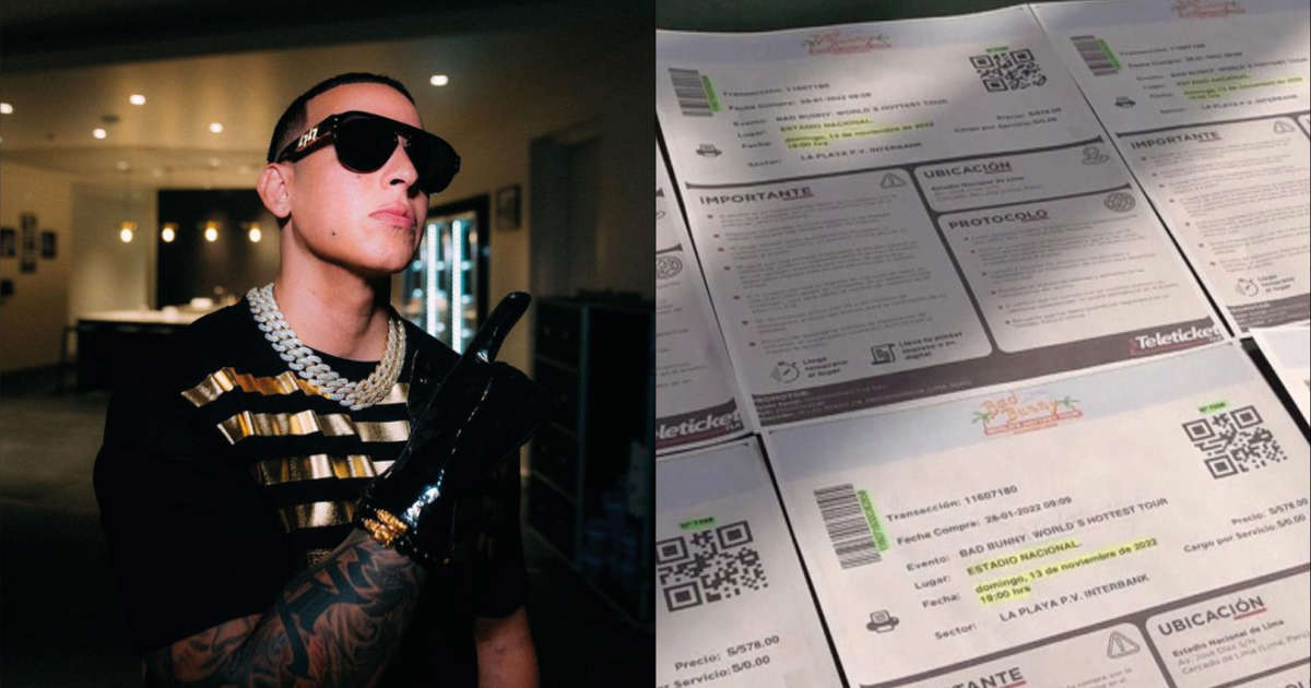 Joven estafó a 7 mil personas con boletos falsos de Daddy Yankee