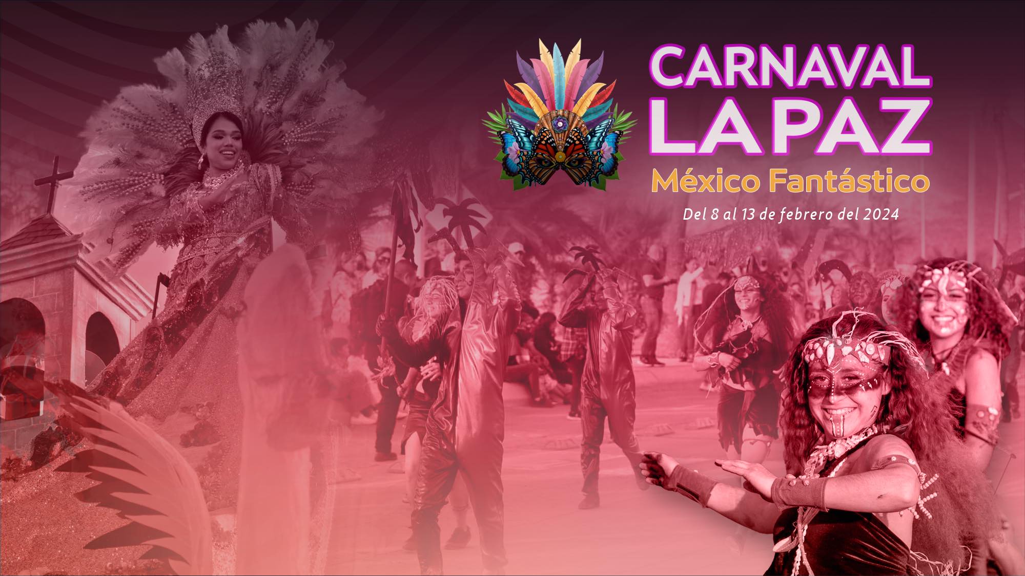 Se encuentra todo listo para el carnaval La Paz 2024