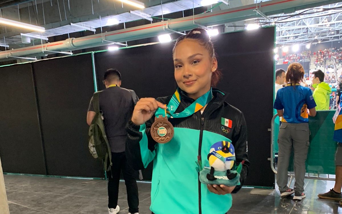 [GALERÍA] Ensenadense gana la primera medalla para México en Gimnasia Artística