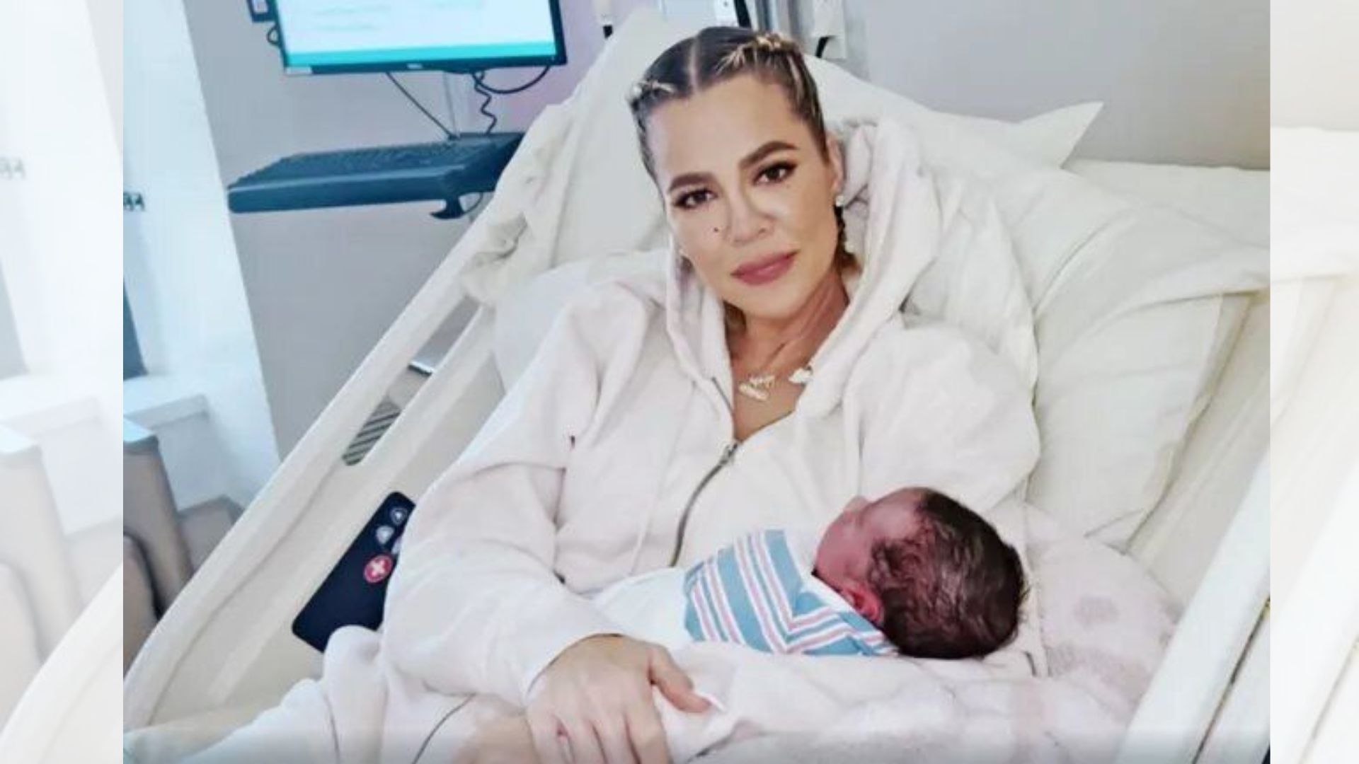 KHLOE KARDASHIAN Y SU BEBÉ  IFOTO: HULU