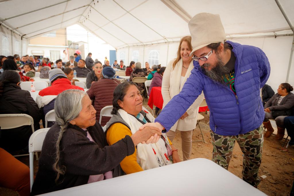 Se reúne PES BC con líderes de comunidades náhuatl y tzotzil