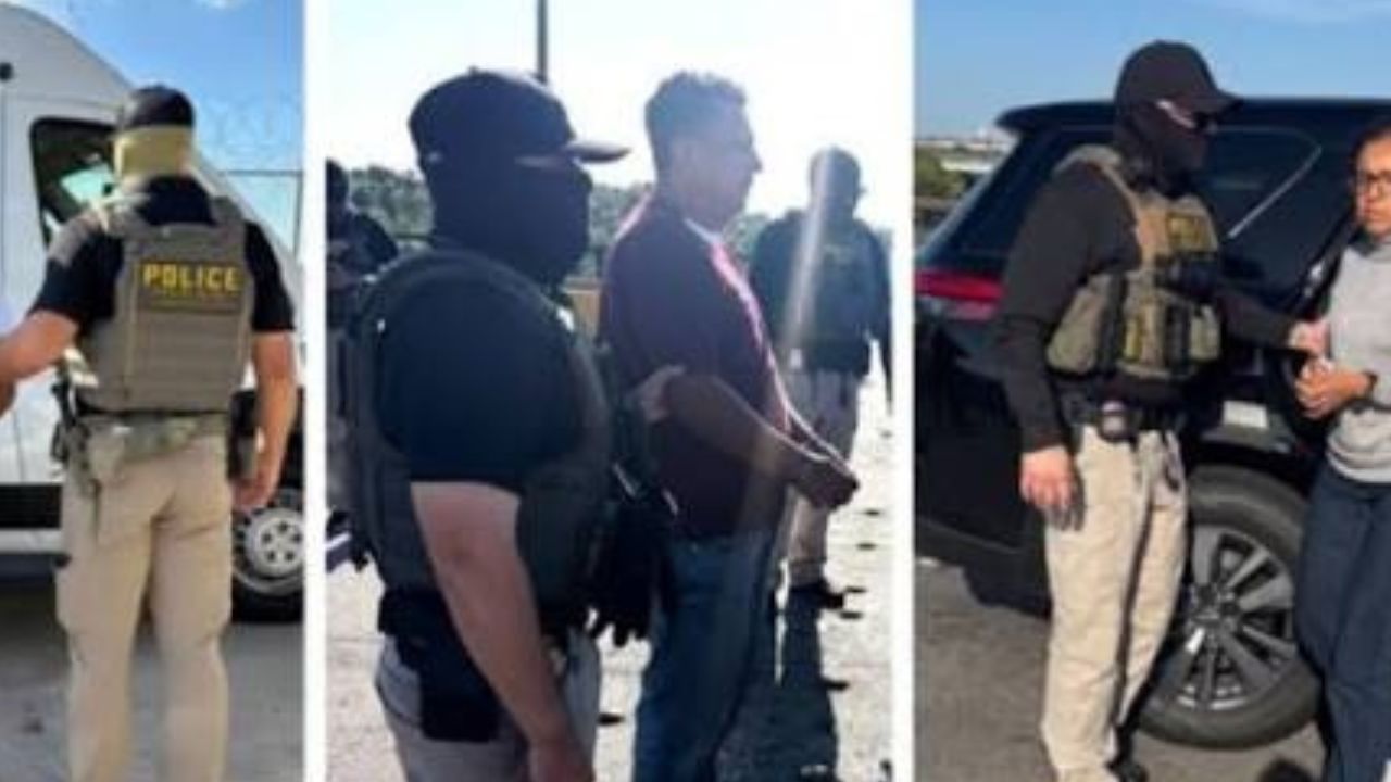 Estados Unidos entrega a México a tres fugitivos en operativo conjunto