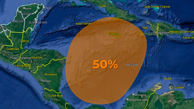 Emiten alertas meteorológicas por potencial ciclón