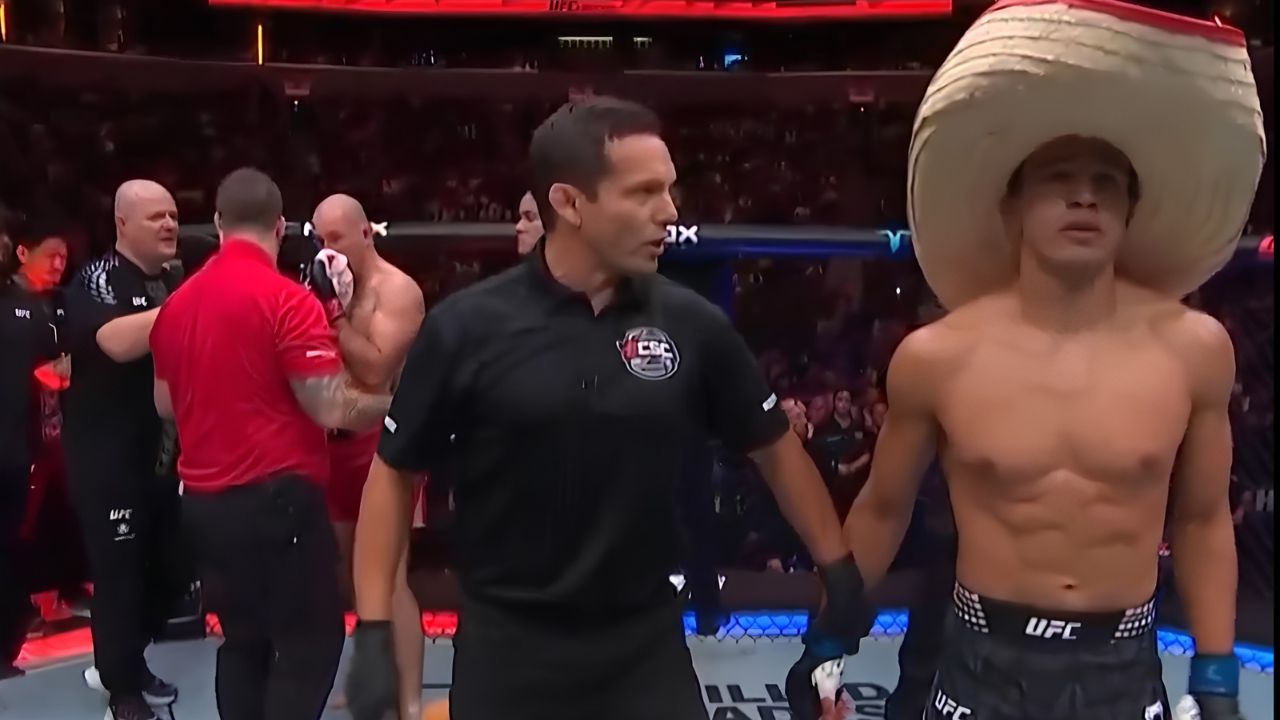 ¡Que debut!  Christian Pérez arranca su aventura con triunfo en UFC