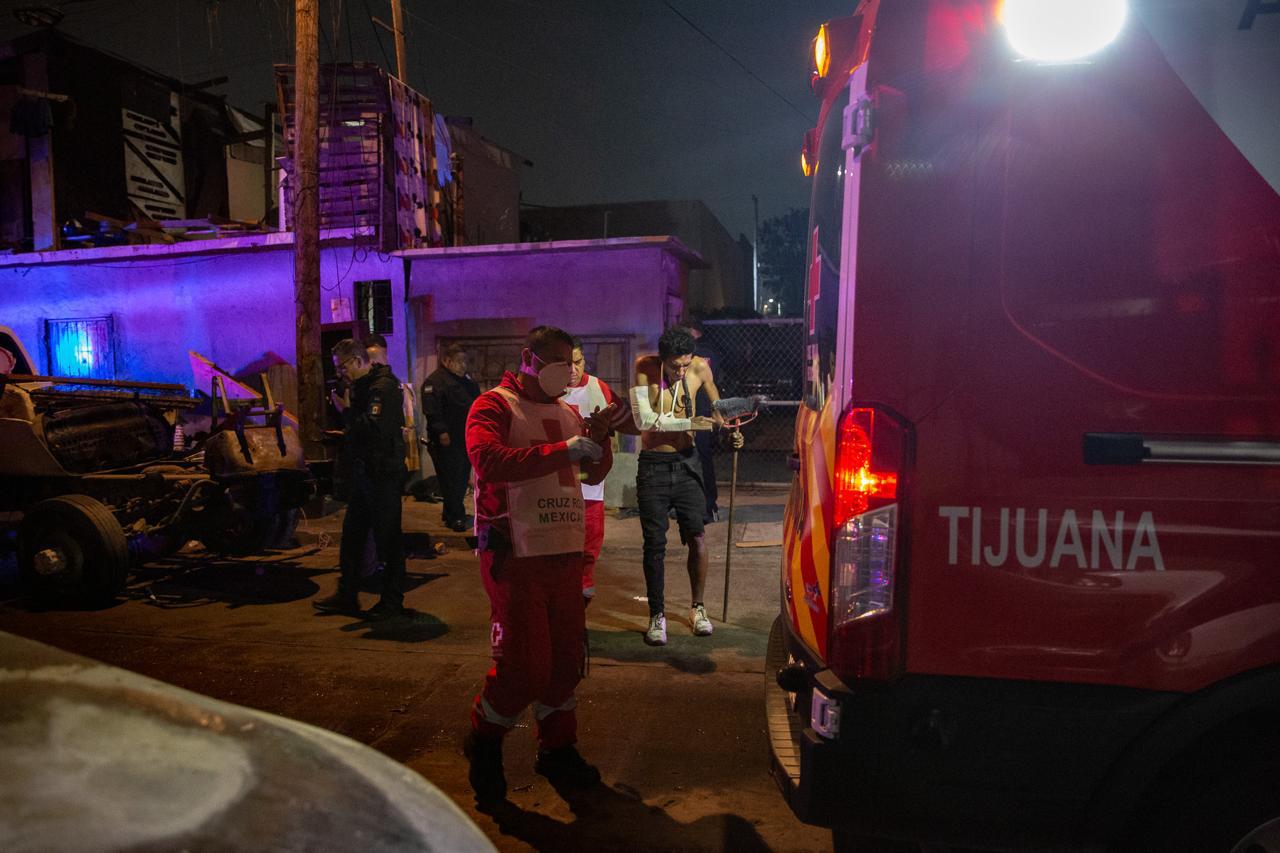 [VIDEO] Balean a hombre y responsable huye a bordo de un vehículo: Tijuana