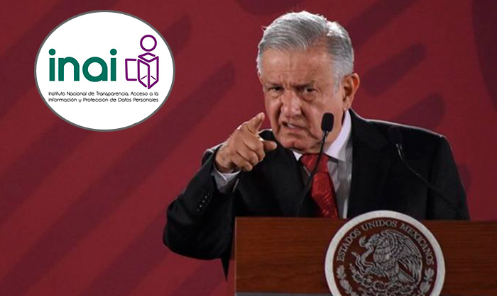 “No sirve para nada”, AMLO a INAI