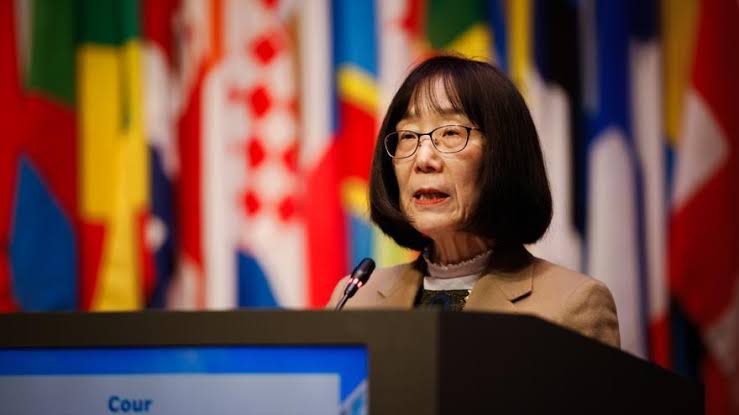 EU sanciona a presidenta de la Corte Penal Internacional