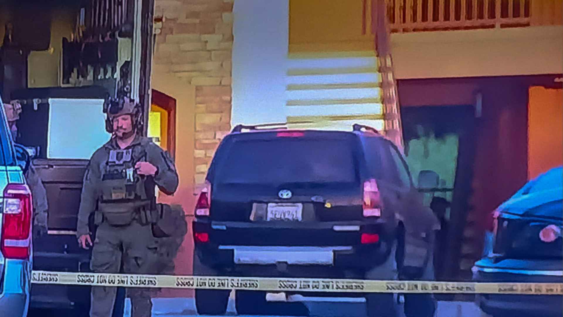 Un enfrentamiento SWAT está en curso al este del condado de San Diego